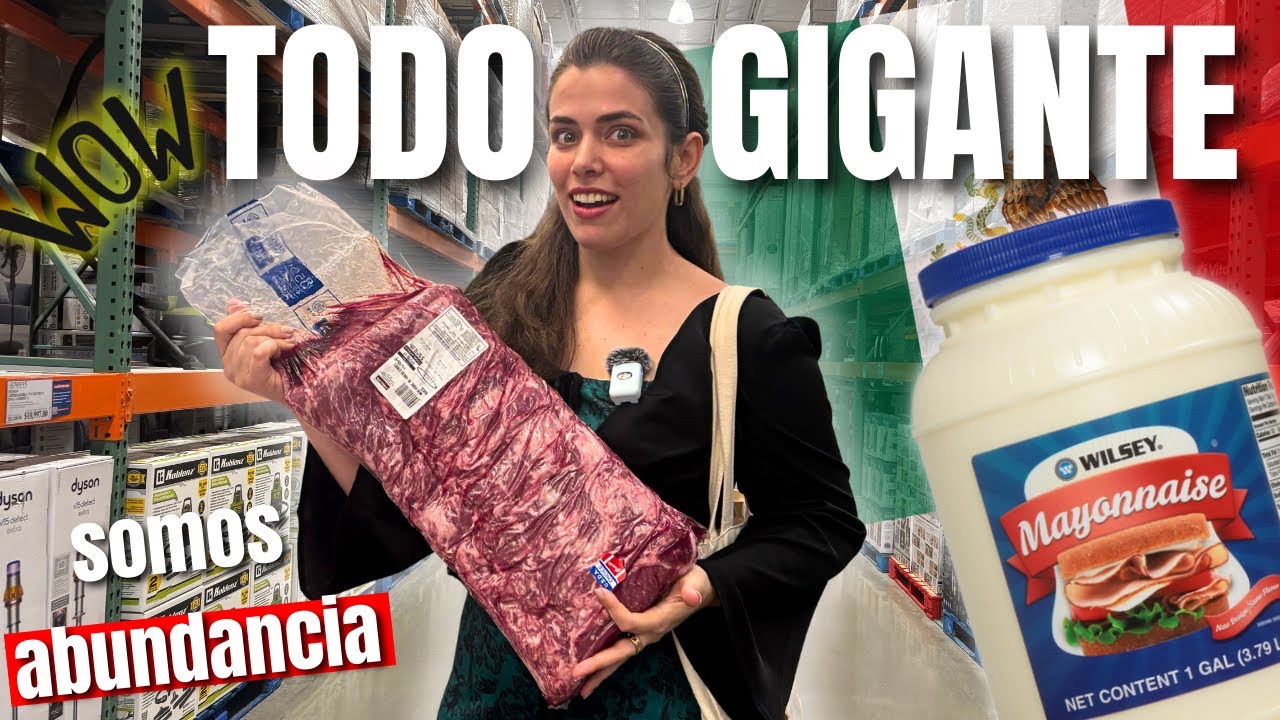 Mi primera vez en el Costco de México 🇲🇽 … ¡y me encontré con suscriptores ☺️