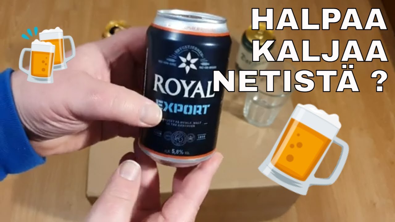 Halpaa kaljaa netist&auml; ja testaus...