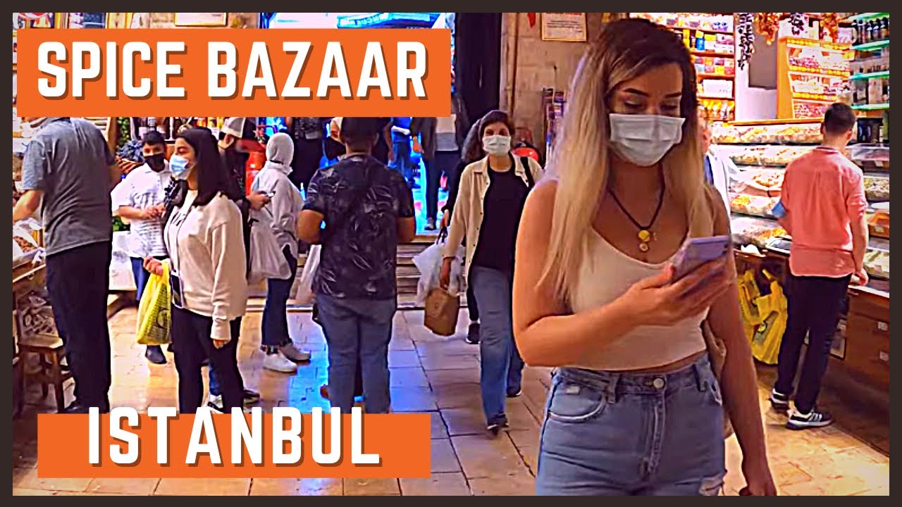 ISTANBUL TURKEY WALKING TOUR | WALKING AROUND EMINONU ISTANBUL | 4K UHD 60FPS | Istanbul city 2021