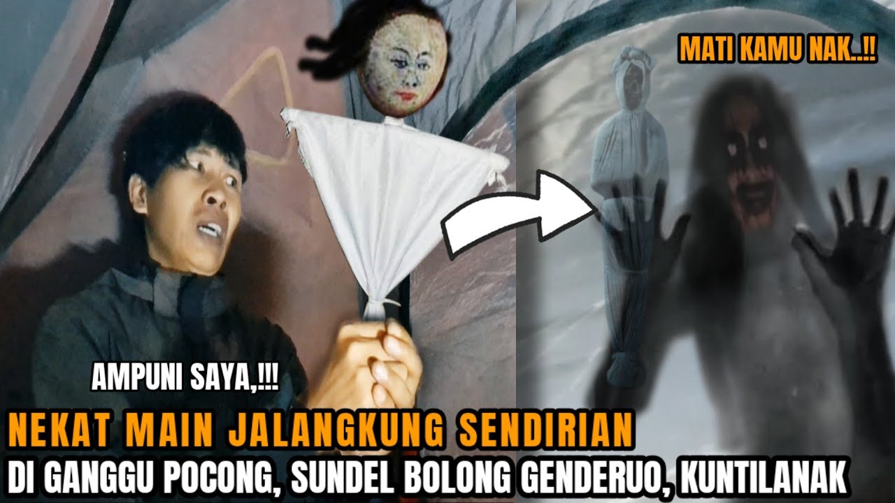 CAMPING HOROR: FATAL TARUHAN NYAWA NEKAT MAIN JALANGKUNG SENDIRIAN DI HUTAN SARANG DEDEMIT