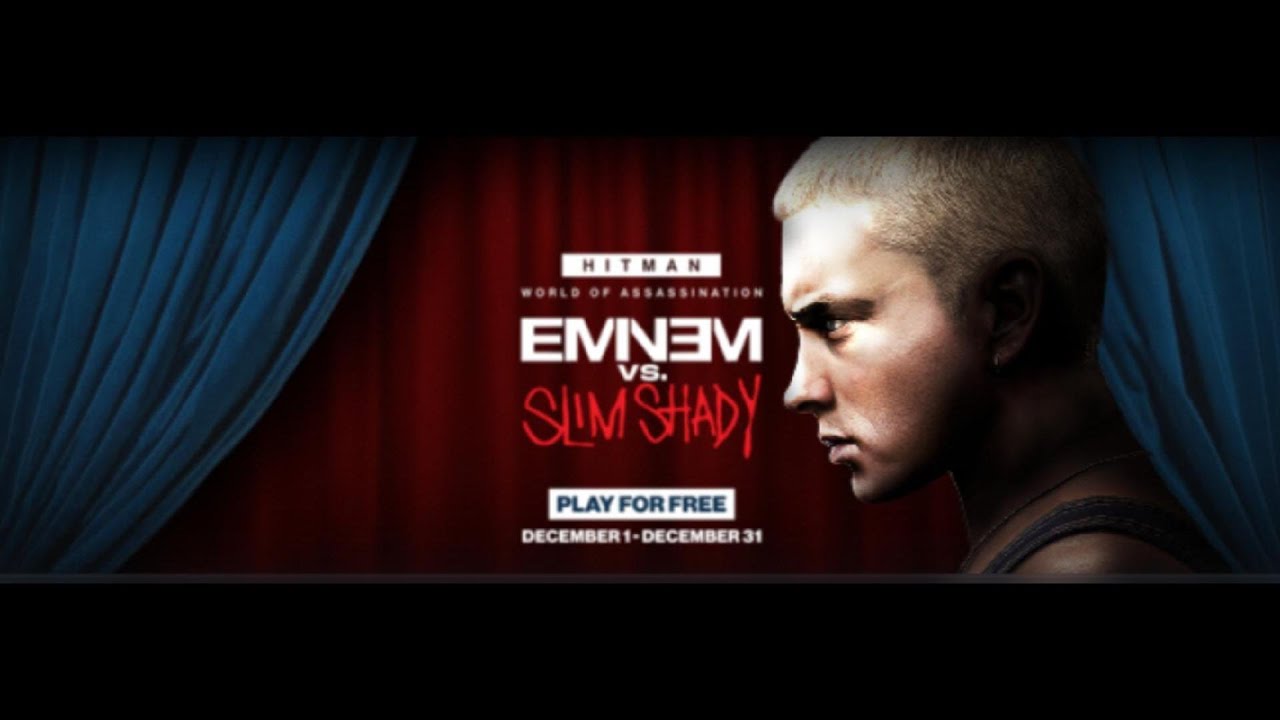 Taking out Slim Shady in Hitman
