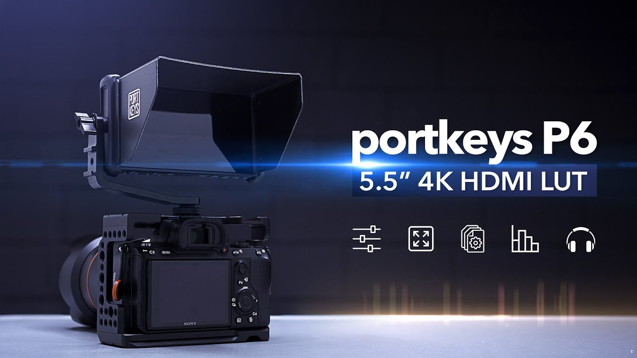 Portkeys P6 Monitor Review 4K LUT WAVEFORM Love it!