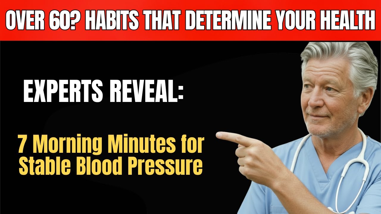 7-Minute Senior Fitness Morning Exercise to Stabilize Blood Pressure | senior health care