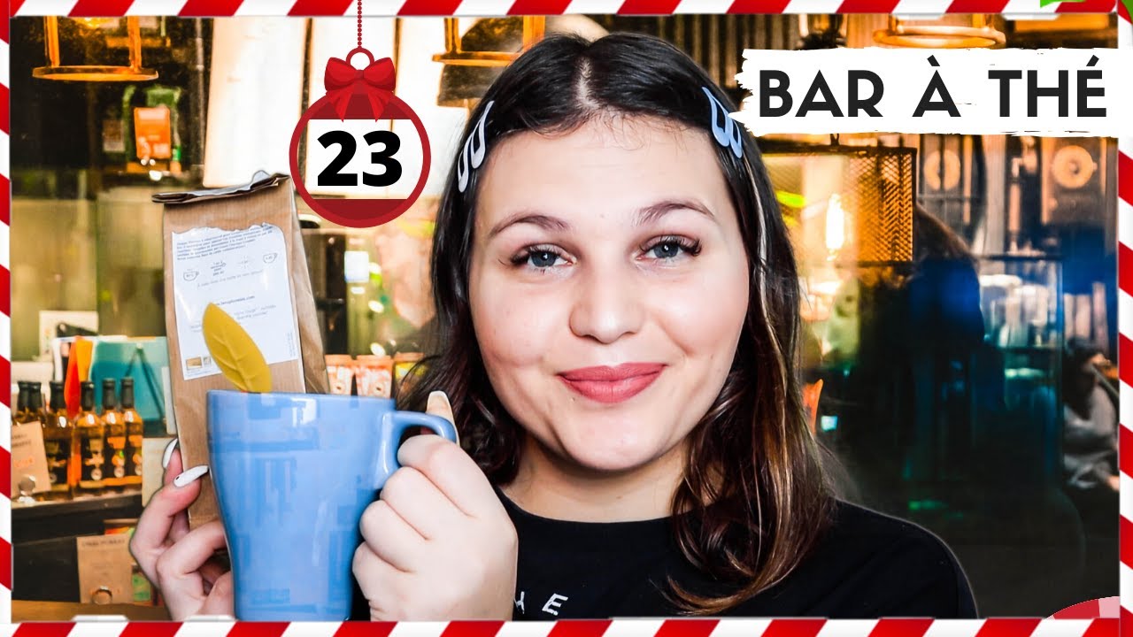 ASMR FRANÇAIS│ROLEPLAY : LE BAR À THÉ 🍵  (Soft Spoken) + musique douce de Noël