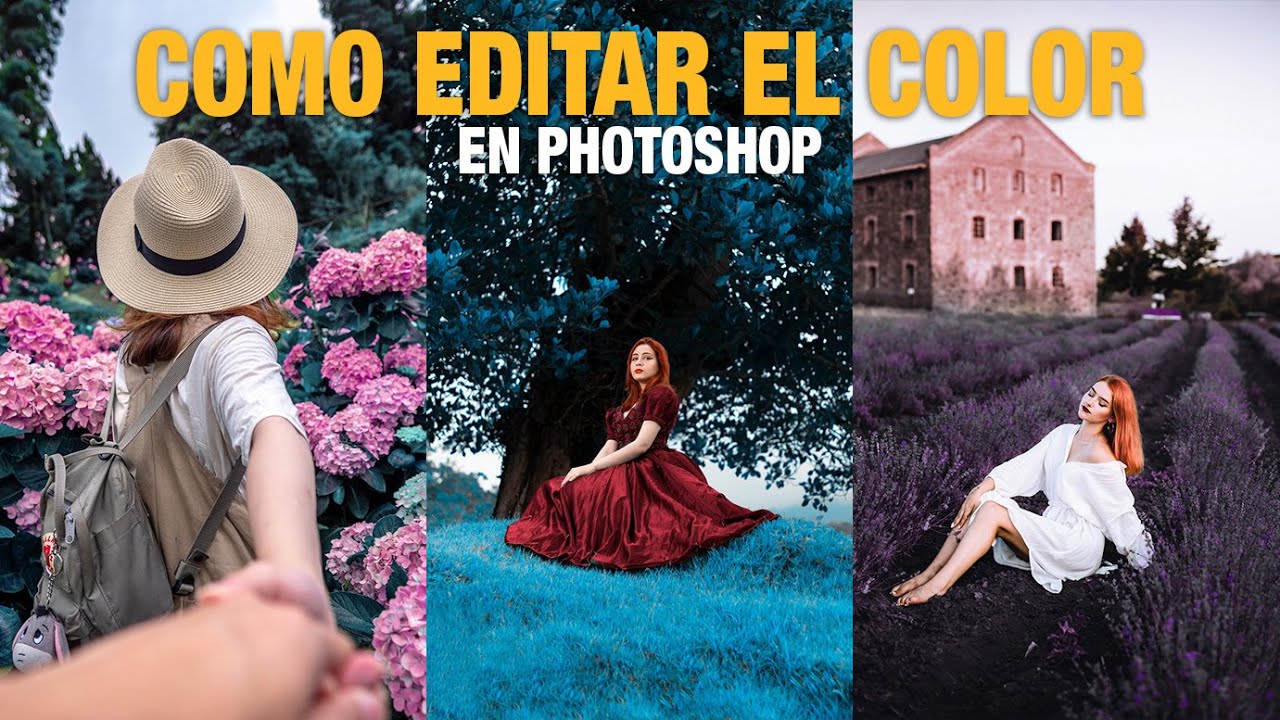 COMO EDITAR EL COLOR DE TUS FOTOS EN PHOTOSHOP🌈 /FOTOS FINE ART /COMO USAR ADOBE COLOR 