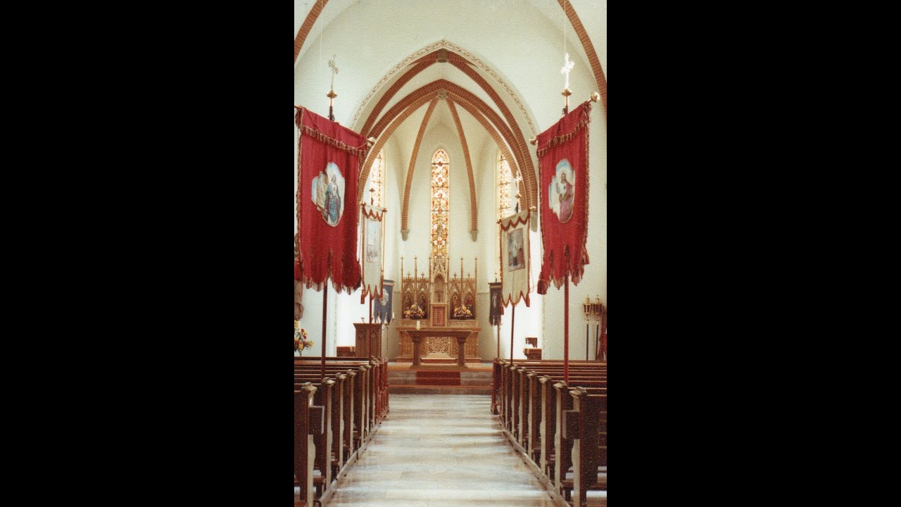 Fronleichnamsprozession der Pfarrgemeinde Mariä Himmelfahrt Cappel am 14. Juni 1979