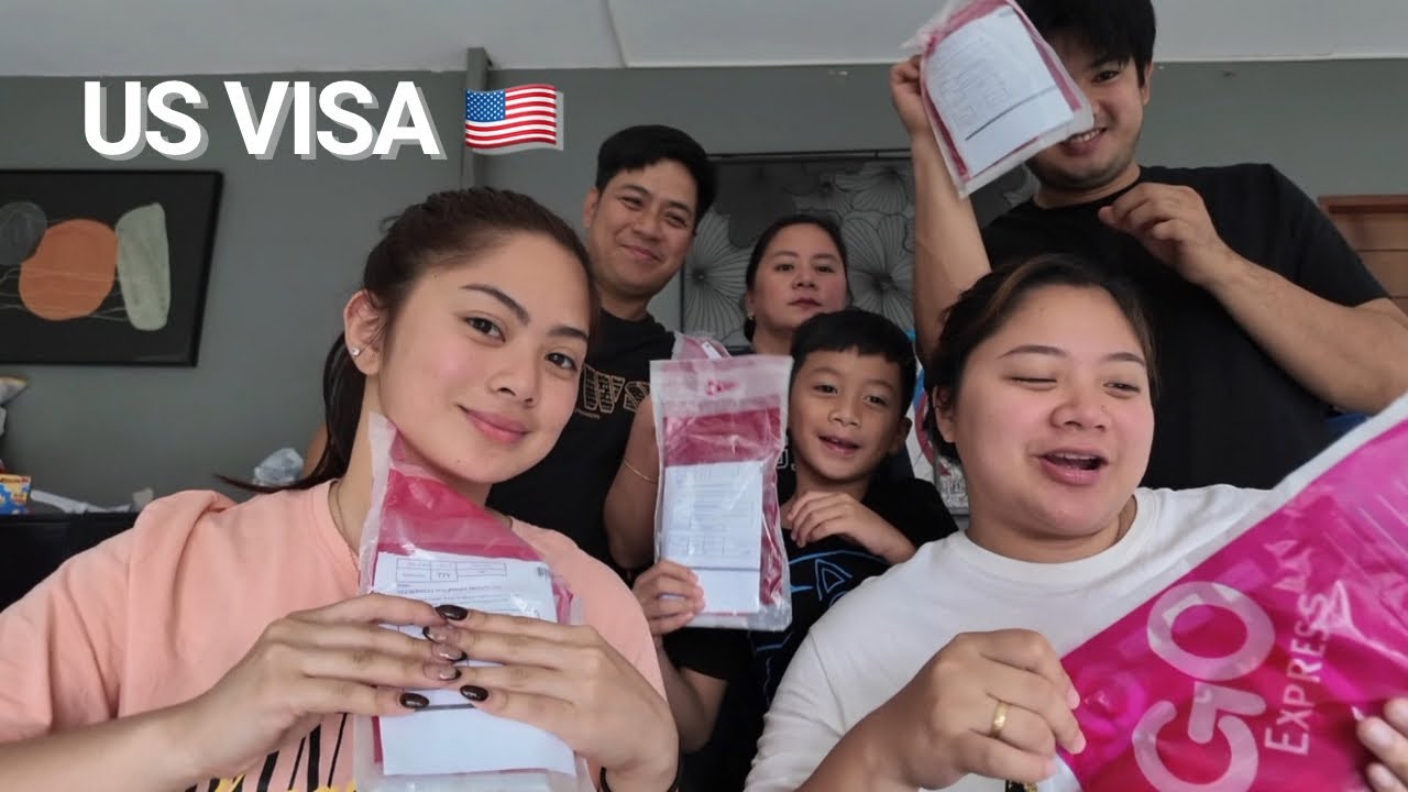 We just got our US VISA! 🇺🇸 || Ariza Estacio