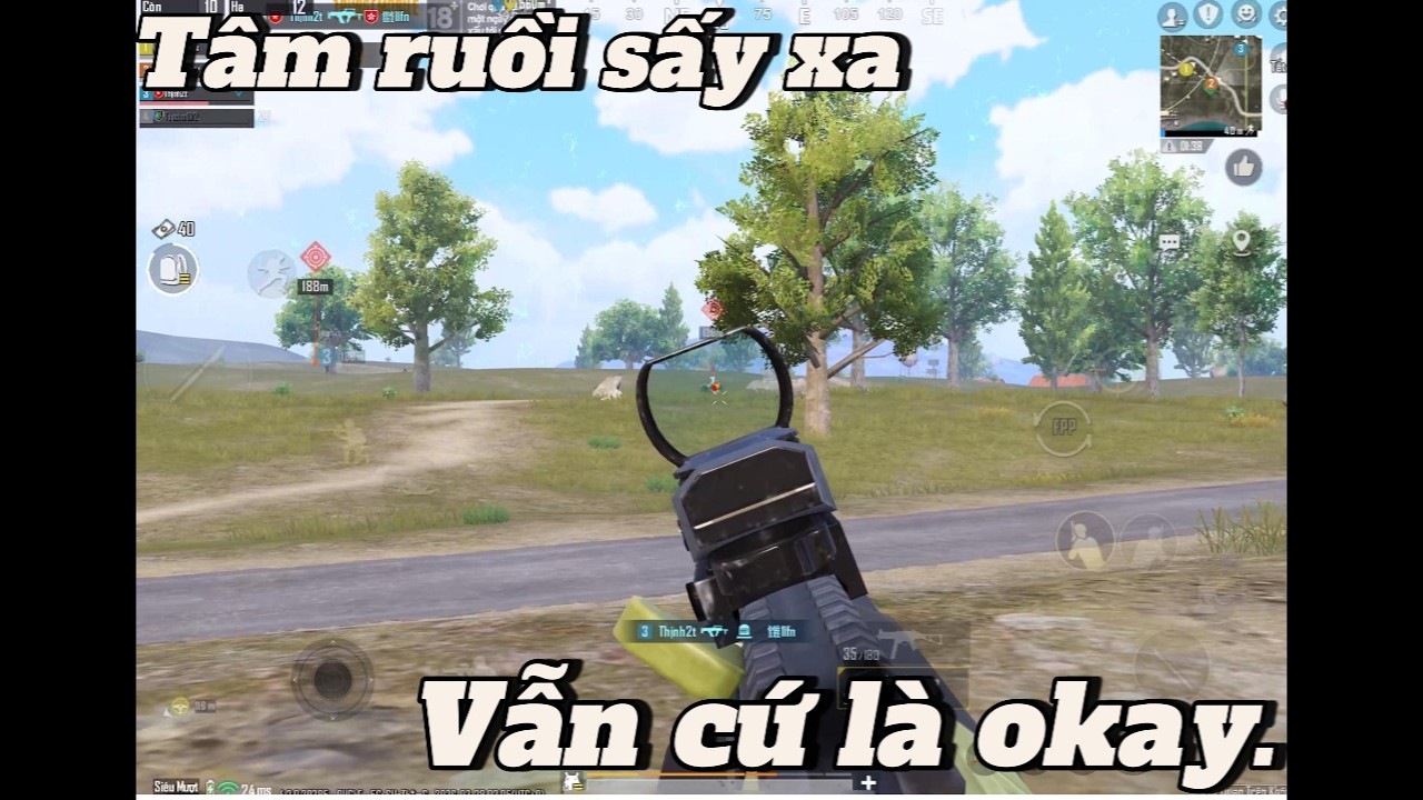 PUBG Mobile | Sấy Xa Bằng Tâm Ruồi Như Aim
