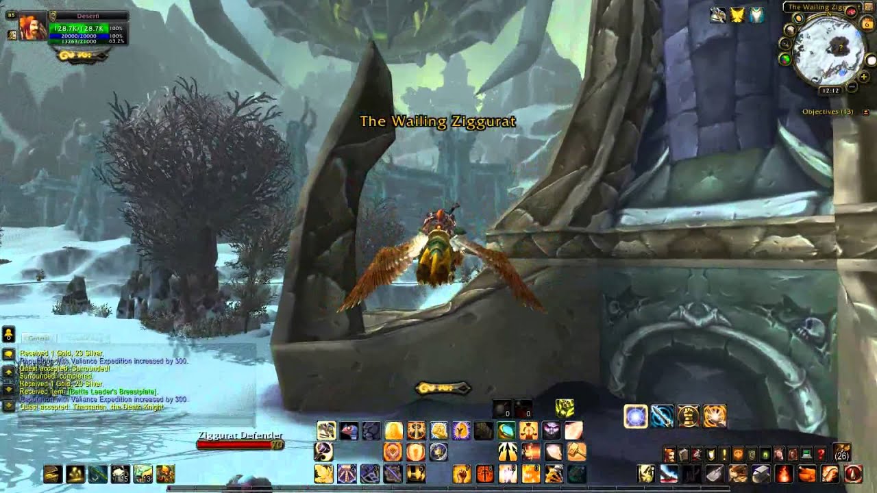 WoW Wotlk - Thassarian, The Death Knight