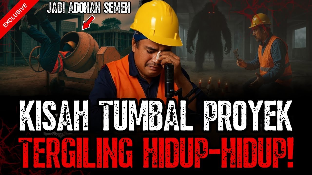 TR4GISS! TERGILING HINGGA JADI ADONAN SEMEN! & DIJADIKAN PONDASI, KISAH TUMBAL PROYEK!!