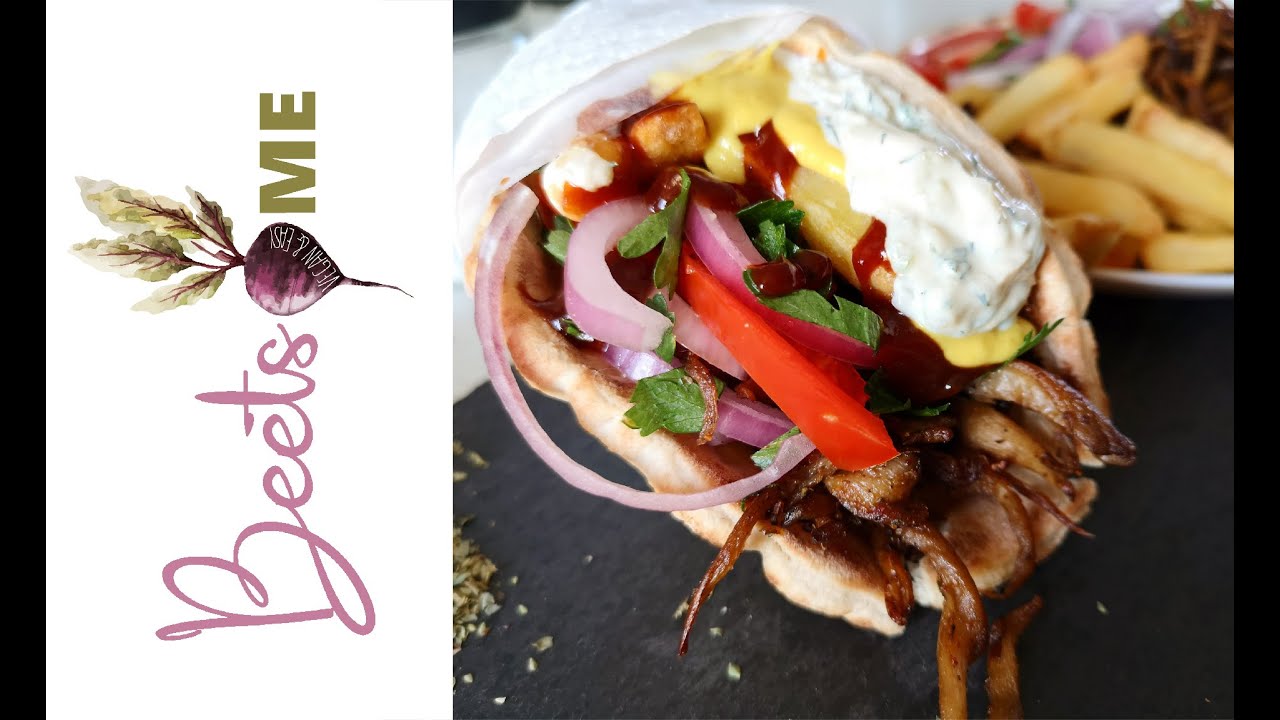 Γύρος Μανιταριών - Χορτοφαγικός Γύρος - Mushroom Gyros - Vegan Γύρος | Beets Me