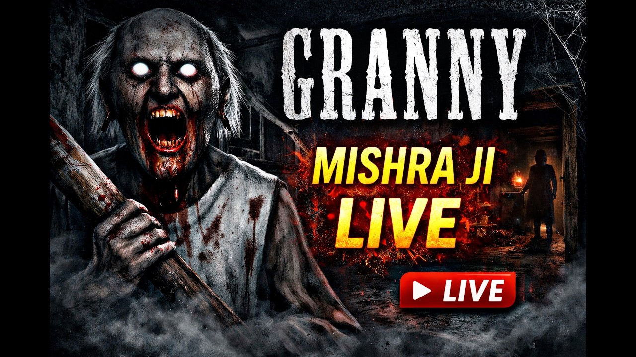 🕷️ “Trapped in the Dark: LIVE Horror Experience” 🌑 MISHRA JI IS LIVE