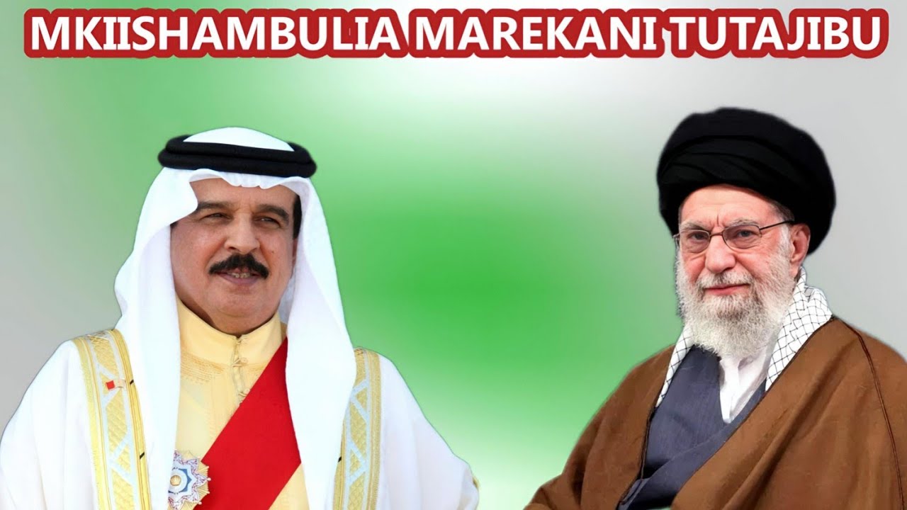 BAHRAIN YASEMA HAITAKAA KIMYA IWAPO IRAN ITASHAMBULIA KAMBI ZA MAREKANI NDANI YA ARDHI YAKE
