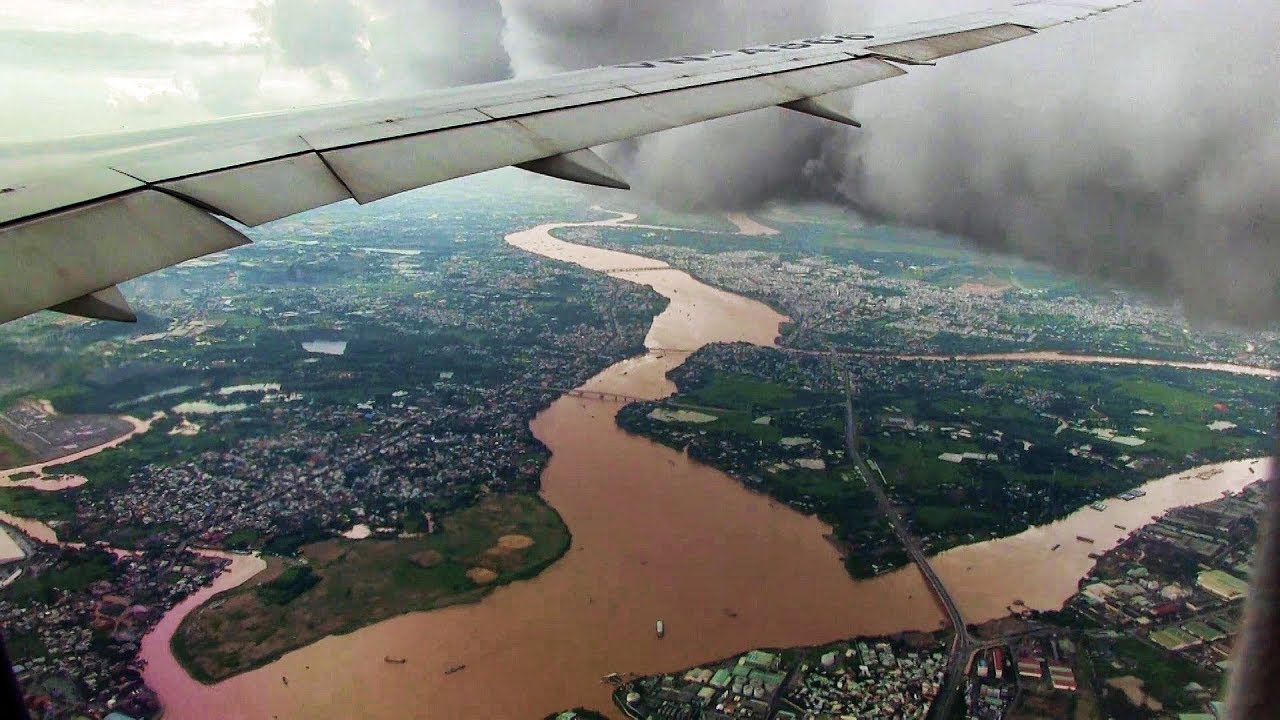 Vietnam Airlines B787-9 Landing Ho Chi Minh City (Saigon)