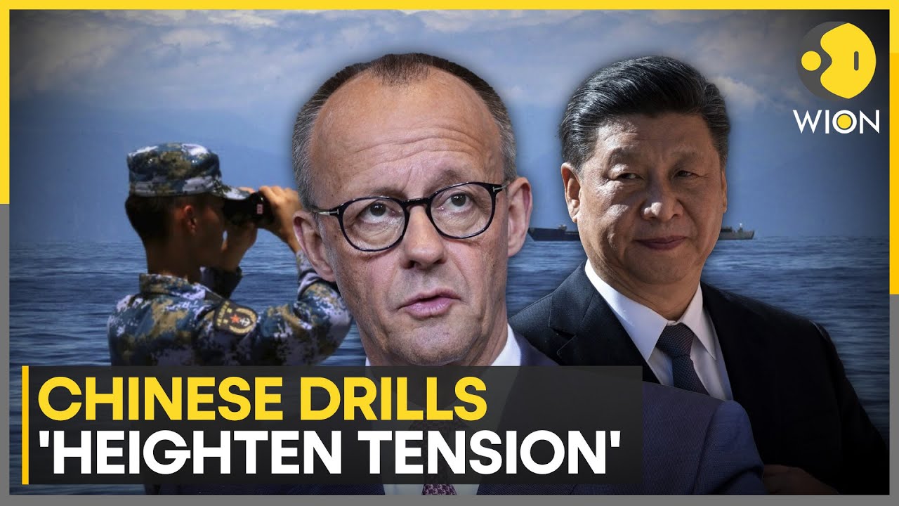 China Grills Taiwan: Germany 'Concerned' Over Chinese Drills | WION