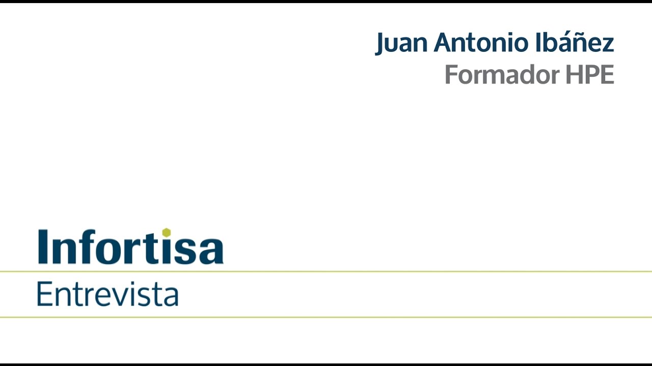 Infortisa - Entrevista al formador de HPE
