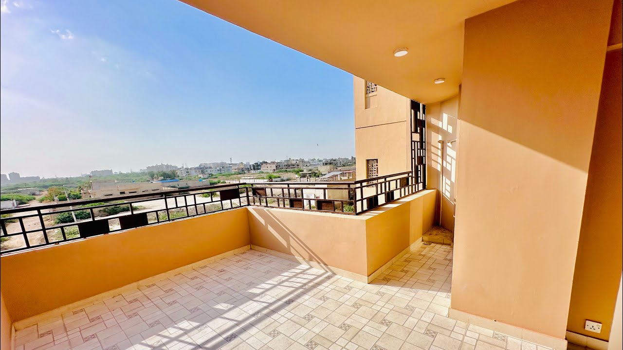 Falaknaz Harmony Karachi |2 Bed Dd Big Terrace West Open 2nd Floor Cottage | For Sale Demand 125 |