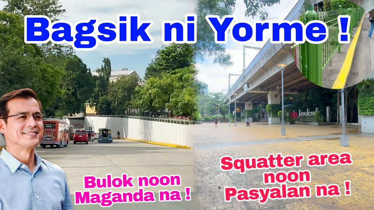 Manila Underpass at Park ganito ka Ganda na ! Grabe ang ginawa ni Yorme dito ! Squatter noon Manila 
