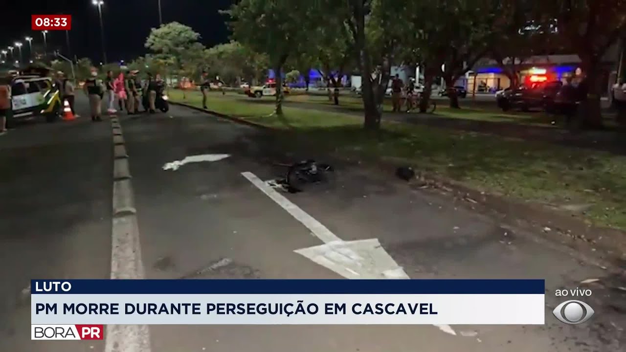 Policial da Rocam morre em acidente durante perseguição em Cascavel