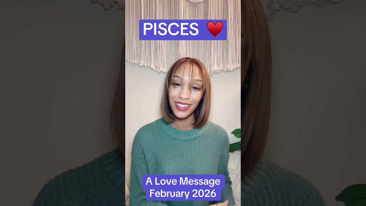 PISCES LOVE TAROT | A Love Message |February 2026 #tarot #tarotreading #pisces