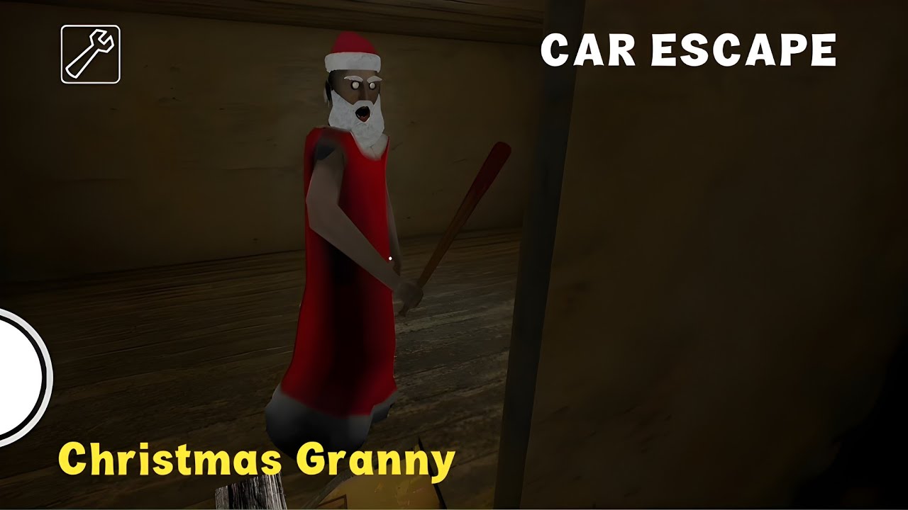 CHRISTMAS GRANNY CAR ESCAPE 