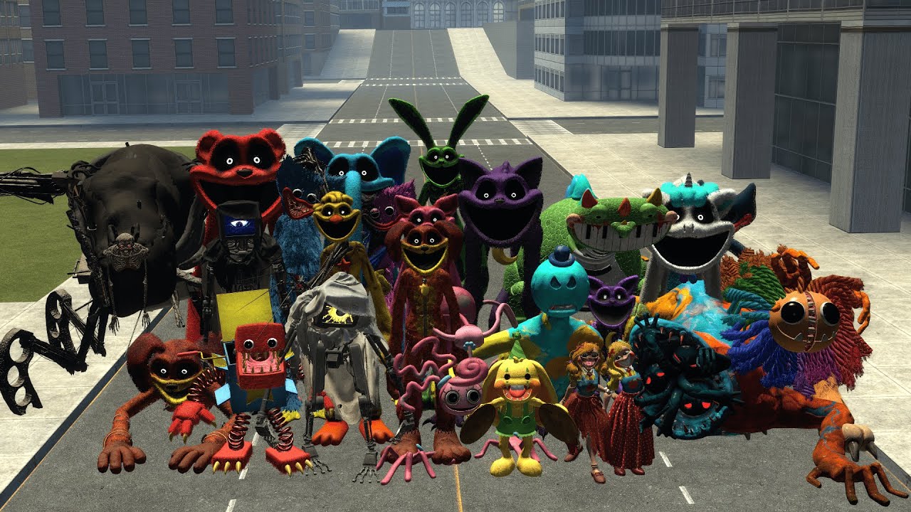 Surviving EVERY Chapter 1, 2, 3, 4 Monster, Poppy Playtime | Garry's Mod