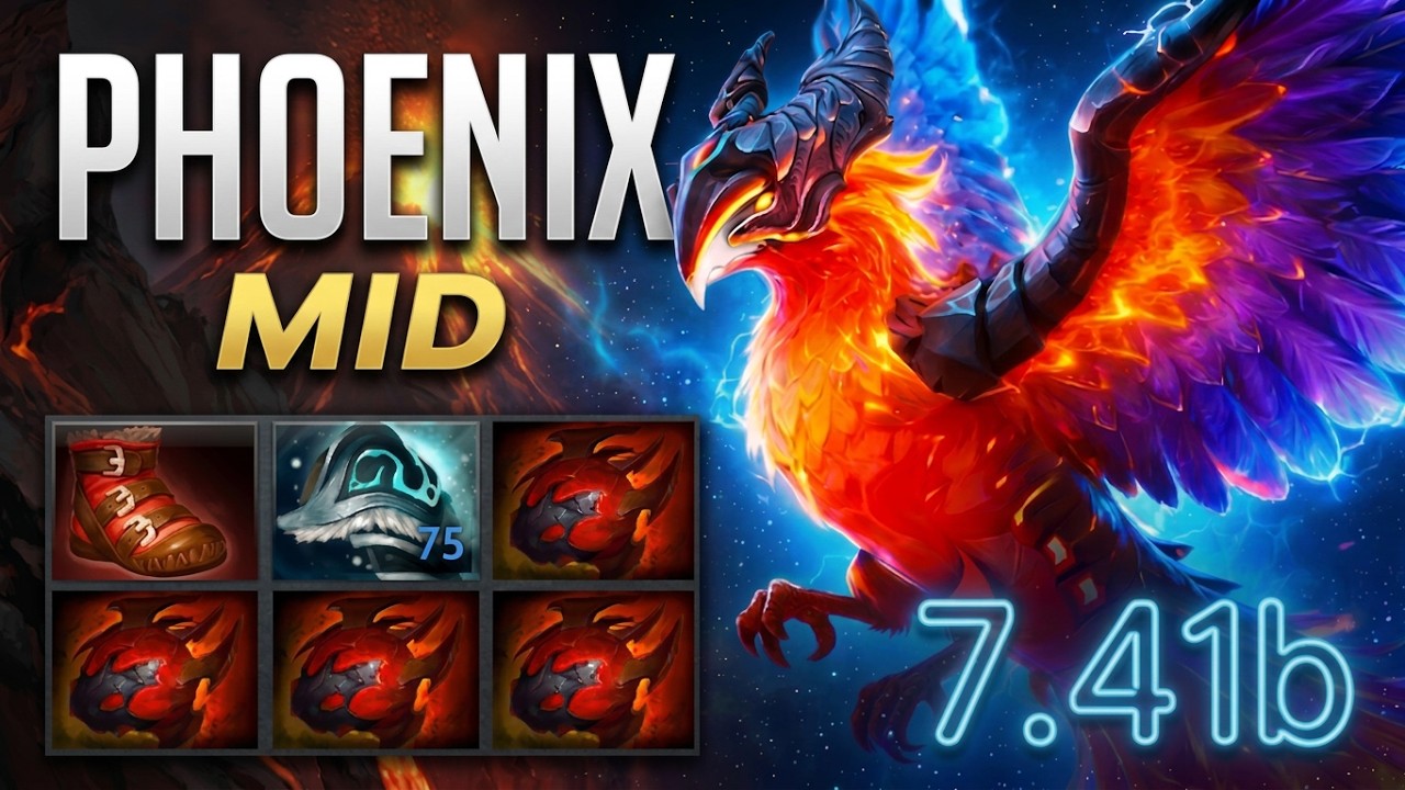ФЕНИКС МИД - ИМБА (СПРАВИТСЯ ДАЖЕ ИНВ@ЛИД) | PHOENIX MID DOTA 2