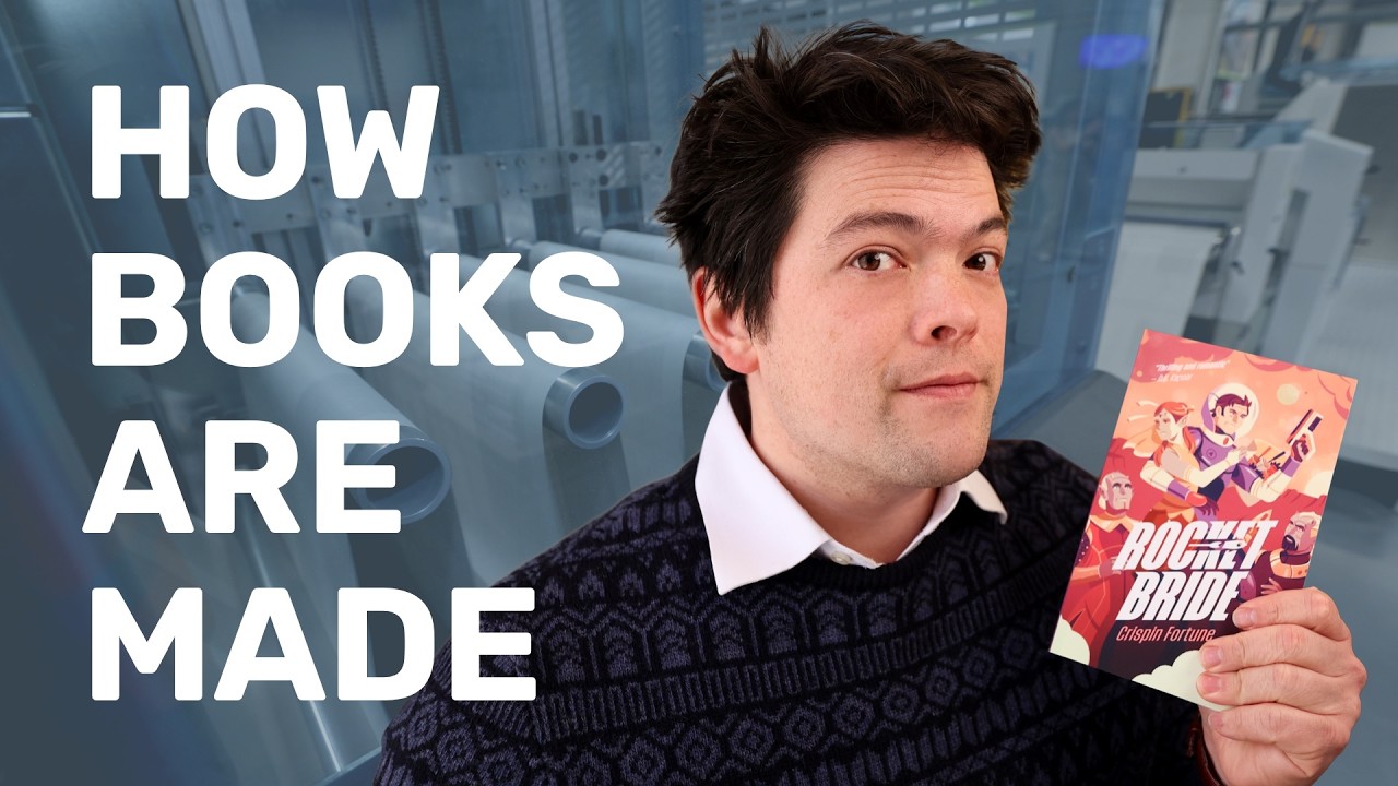 Print on Demand Books: Inside a Book Printing Factory