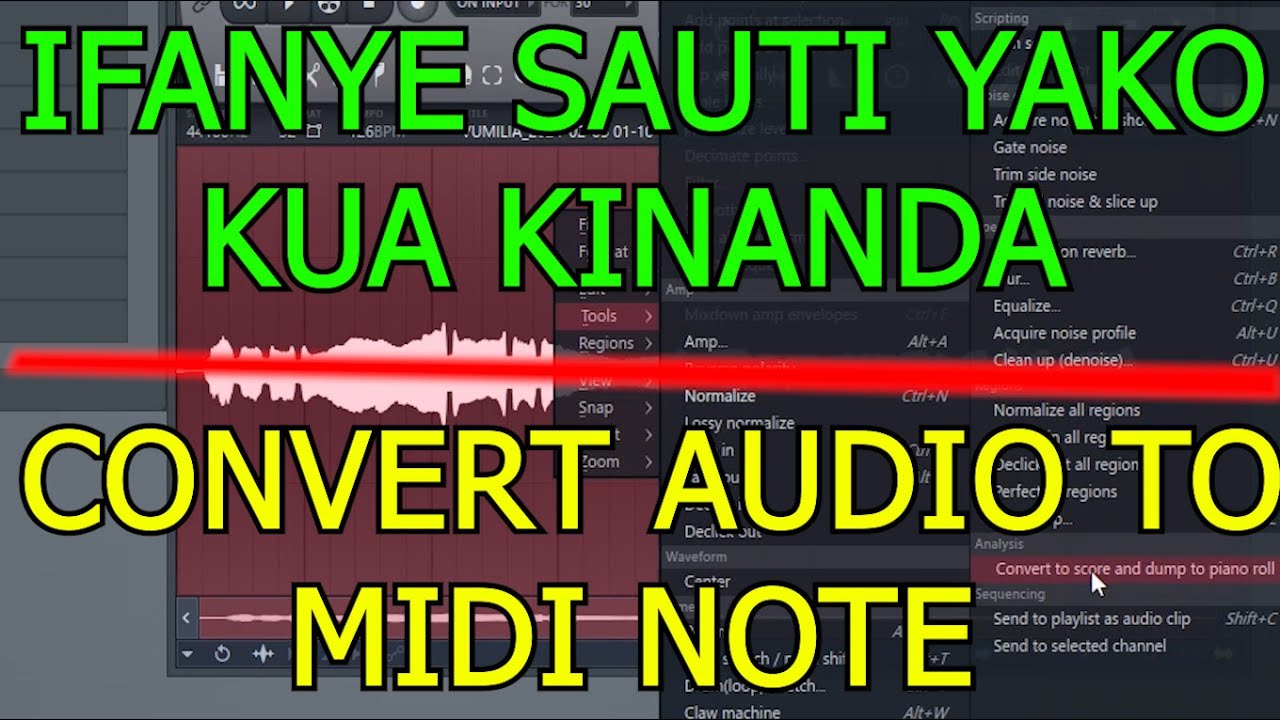 BADILISHA AUDIO KUA KINANDA_convert audio to midi notes
