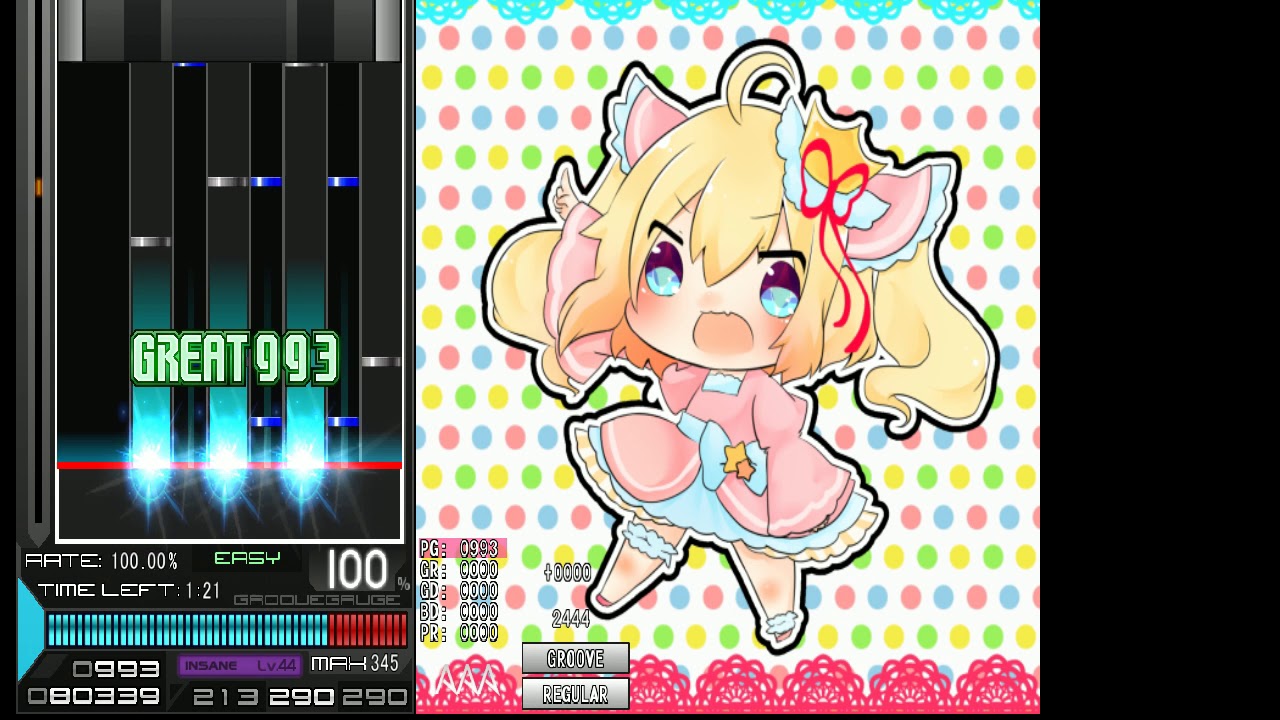 [BMS] st4 わがまま×マニフェスト [Dead Ending] AUTO PLAY
