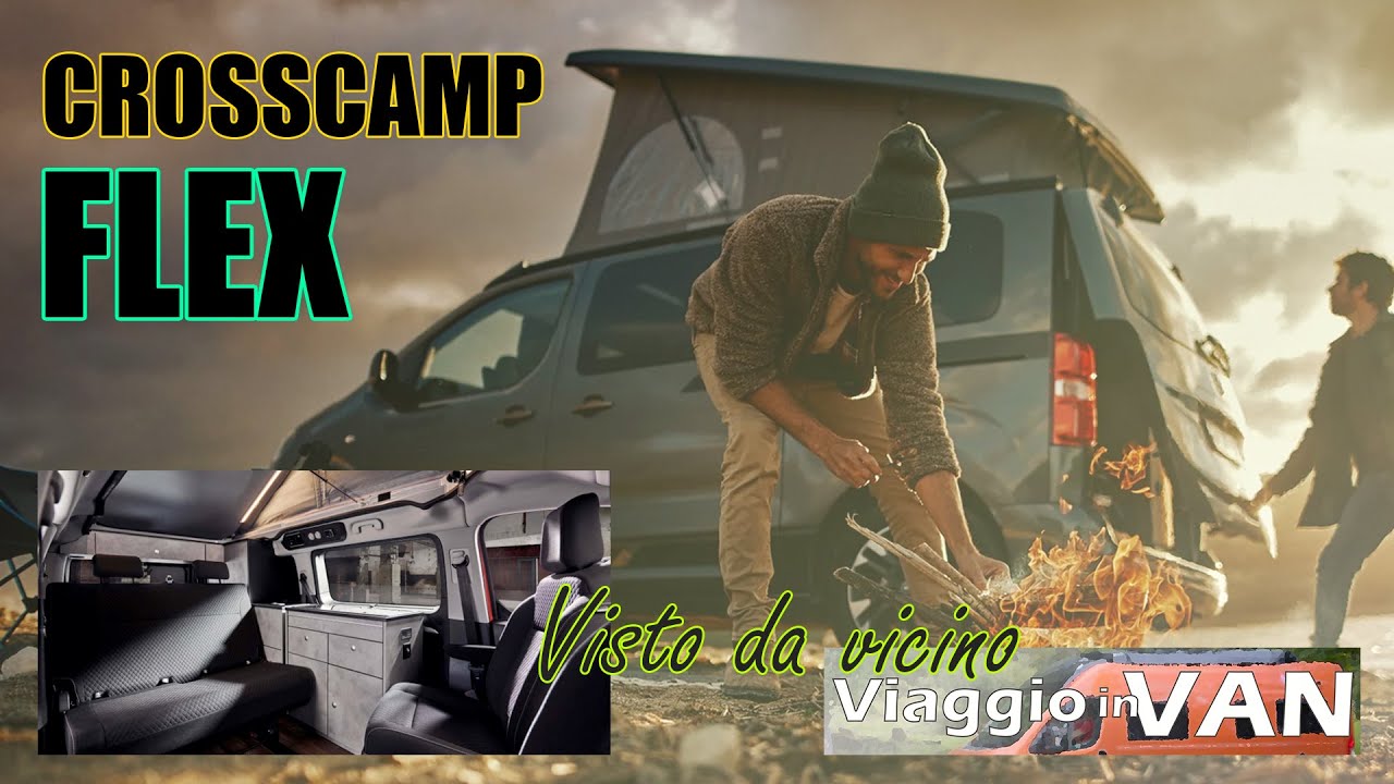 CROSSCAMP FLEX 👉 Il Van polivalente, 365 giorni l'anno