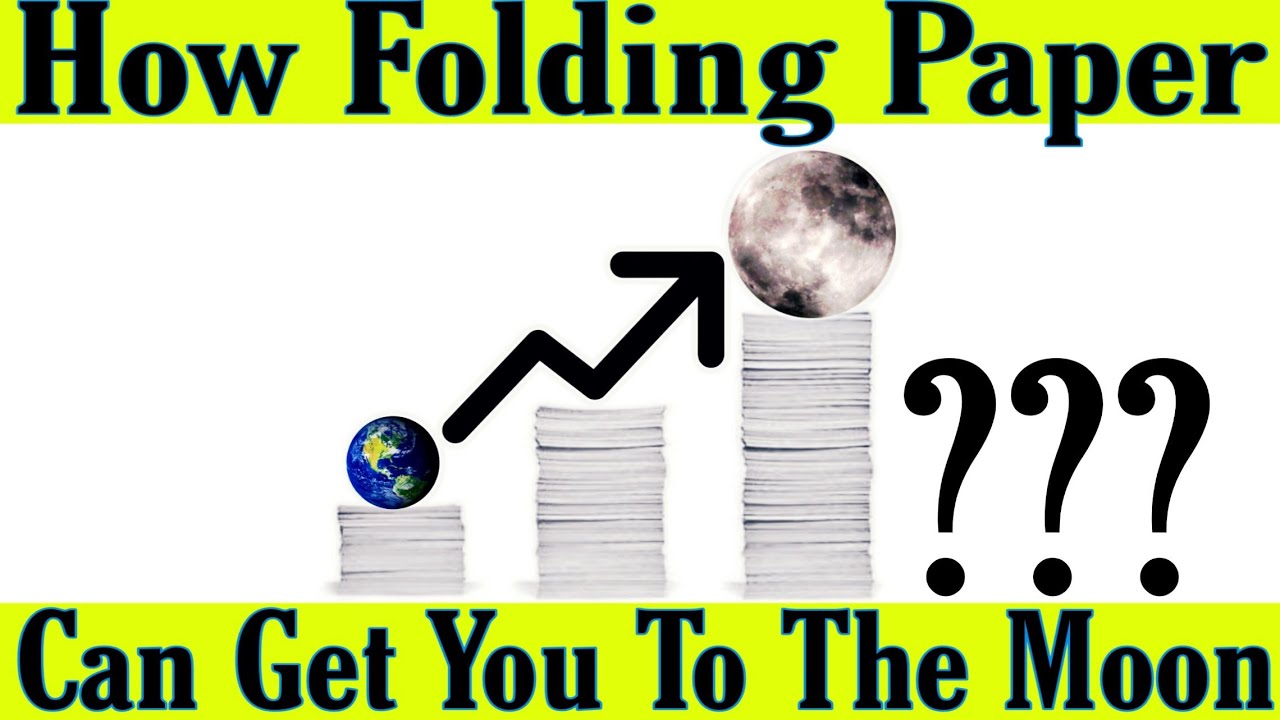 Will A Piece Of Paper, Folded 42 Times, Reach The Moon?
