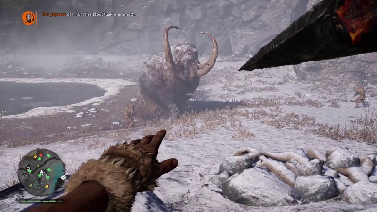 Far Cry® Primal Killing the bloodtusk mammoth