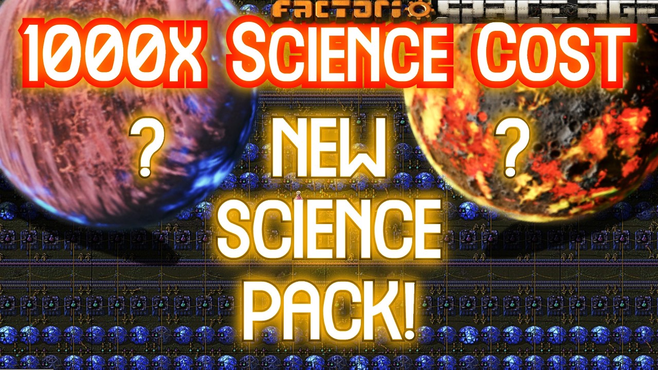 FINALLY a New Science Pack! // 1000x Science Cost ep. 24