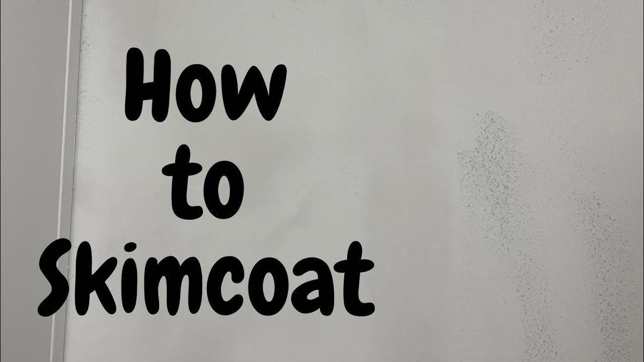 The Basics of Skimcoating Techniques - Spencer Colgan