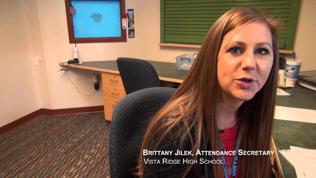 Brittany Jilek, Attendance Secretary - Vista Ridge High School