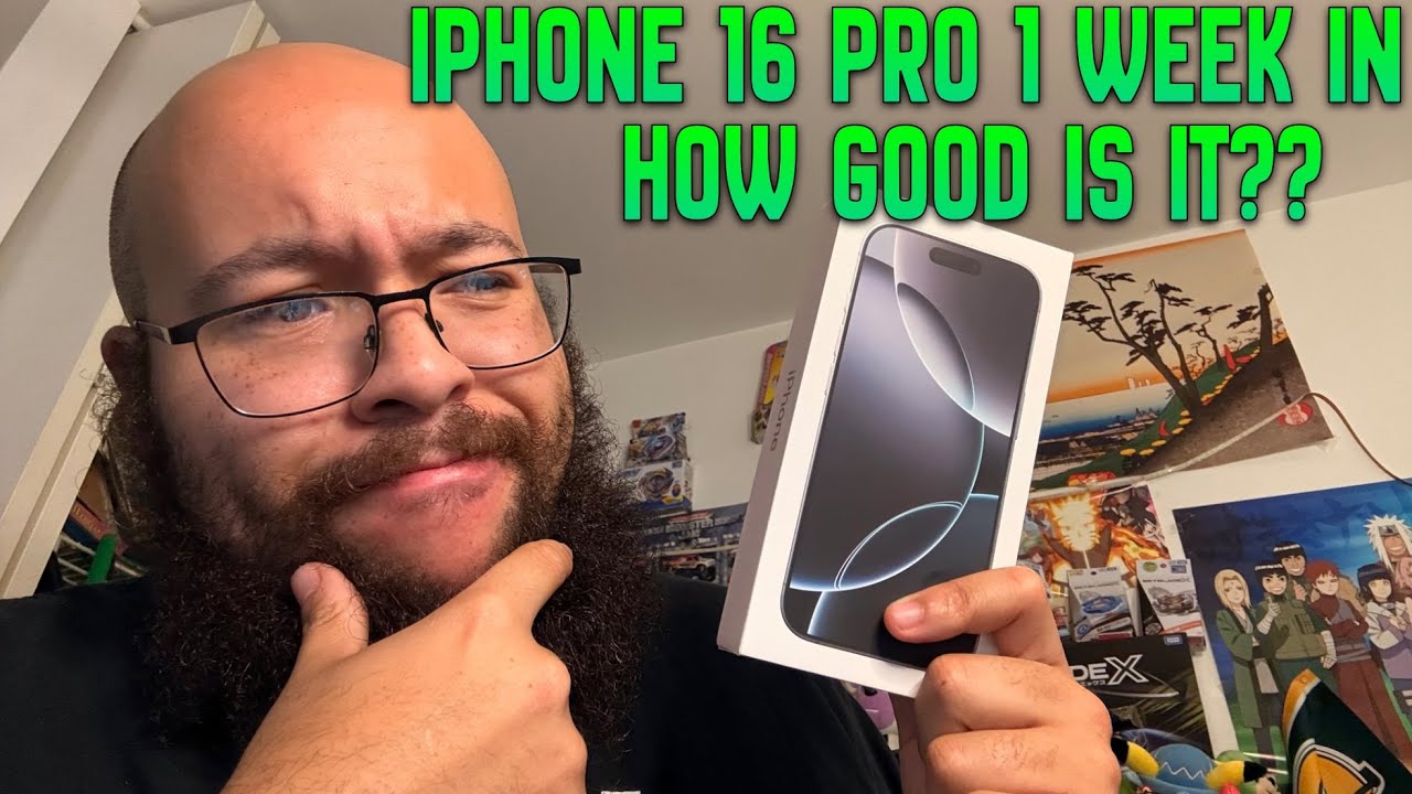 iPhone 16 Pro review by an average guy that works a 9-5 (1 Week in Review)