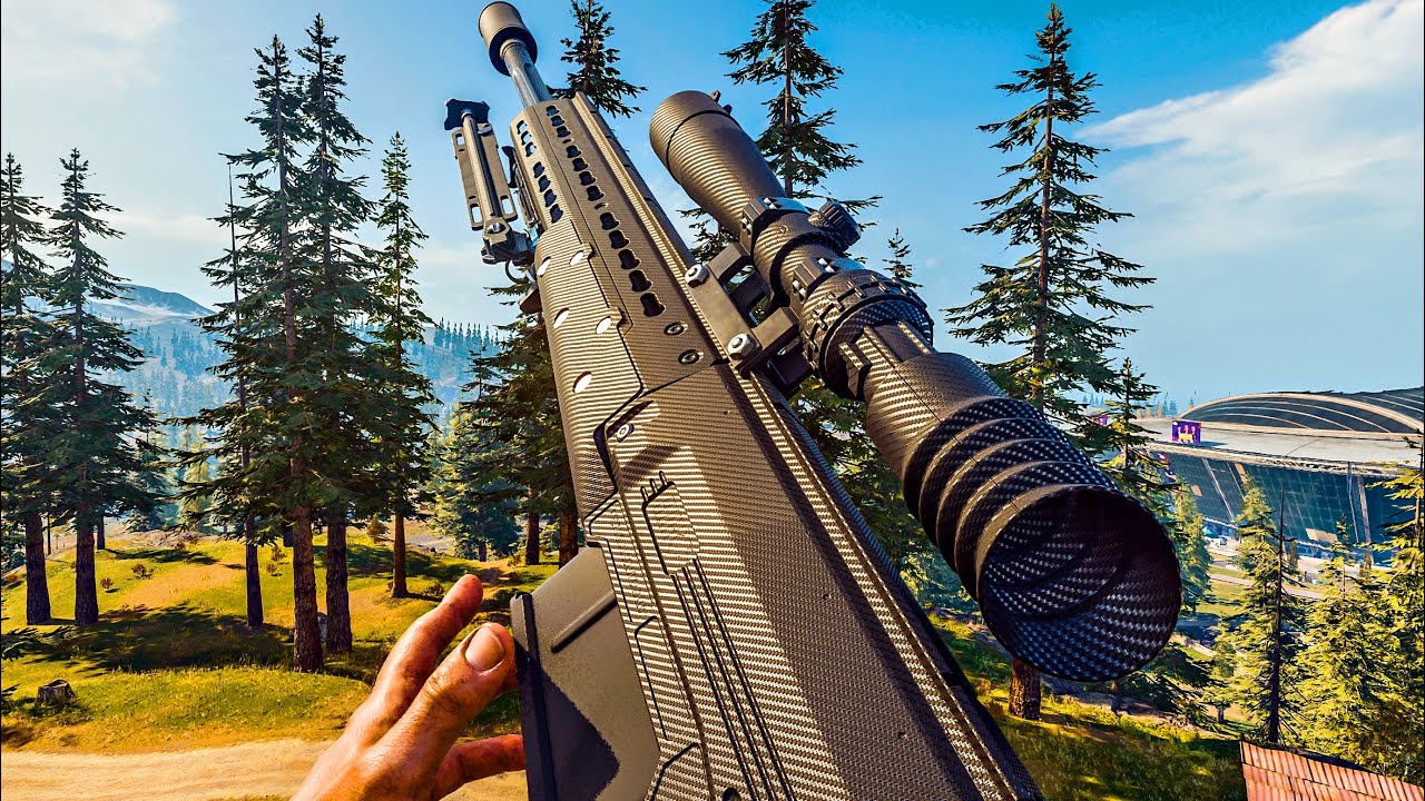 WARZONE VERDANSK CARBON FIBER SNIPER GAMEPLAY! (NO COMMENTARY)