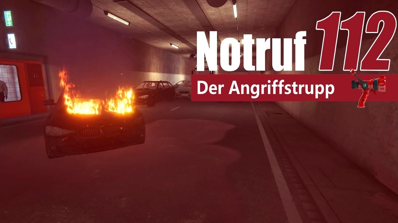 PKW-Brand | Notruf 112 - Der Angriffstrupp