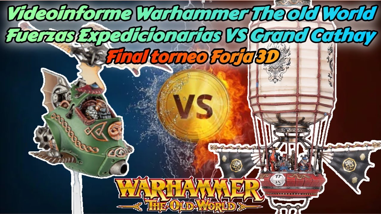 🔥VIDEOINFORME DE BATALLA WARHAMMER THE OLD WORLD ENANOS EXPEDICIONARIA VS GRAND CATHAY🔥 #miniature 