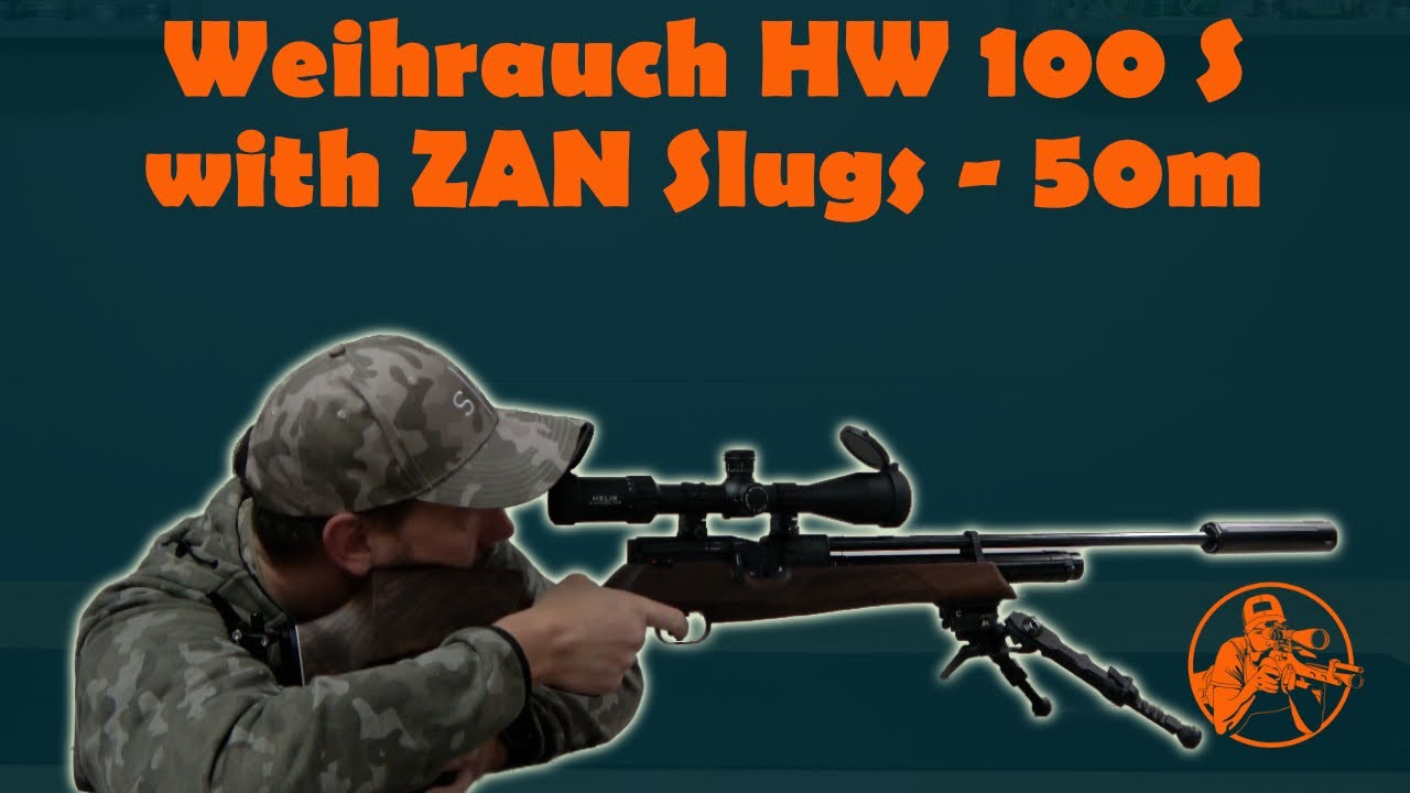 Weihrauch HW 100 S with ZAN Slugs - 50m
