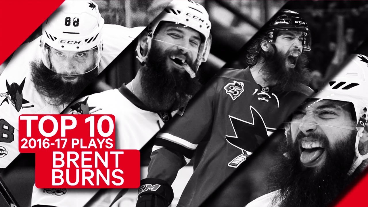 Top 10 Brent Burns plays of 2016-17