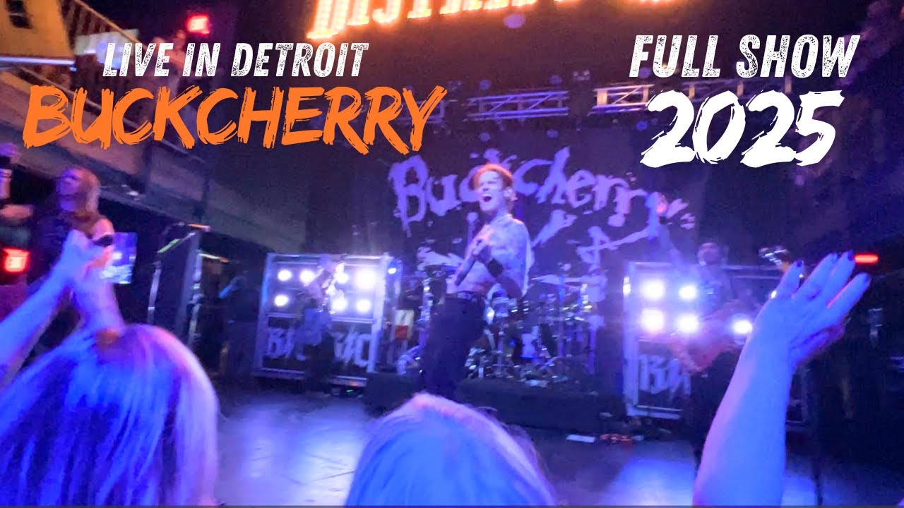 Buckcherry Live in Detroit at The District 142, Full Show 2025  #concert #livemusic #rock