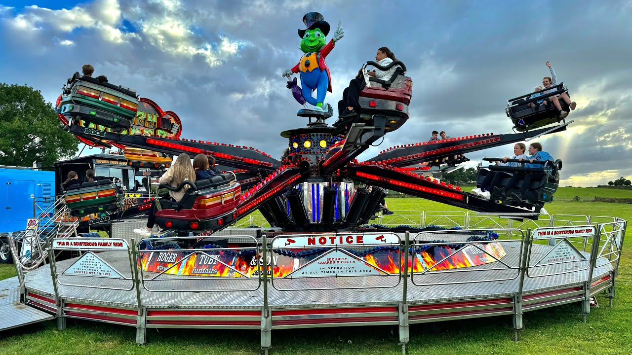 Roger Tuby - Crazy Hopper - Penistone Funfair 2024 (Offride)