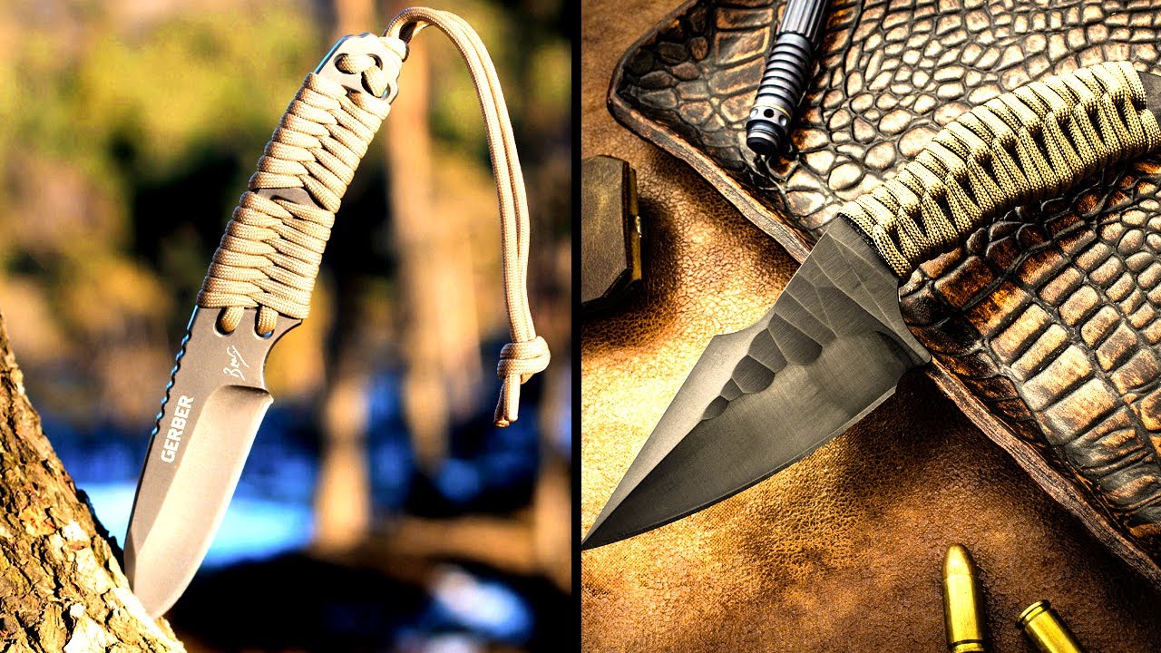 TOP 7 BEST PARACORD KNIVES FOR SURVIVAL AND SELF DEFENSE