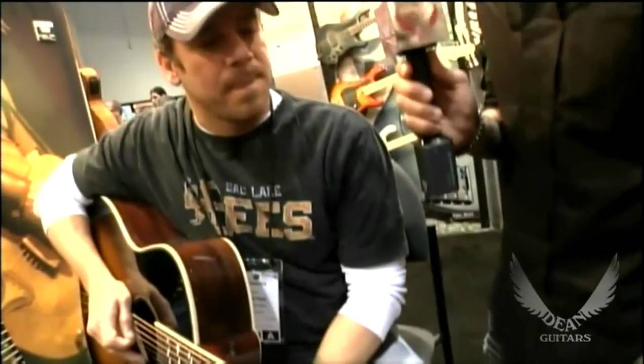 Actor Christian Kane of Leverage rocks with Dean Guitars! BEST OF NAMM!