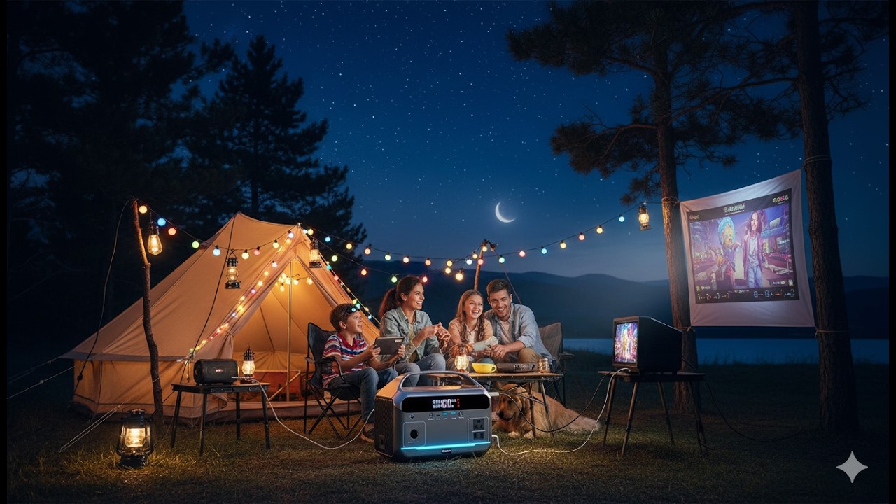 DARAN 600W Portable Power Station Review – Fast Charging LiFePO4 Emergency Backup!