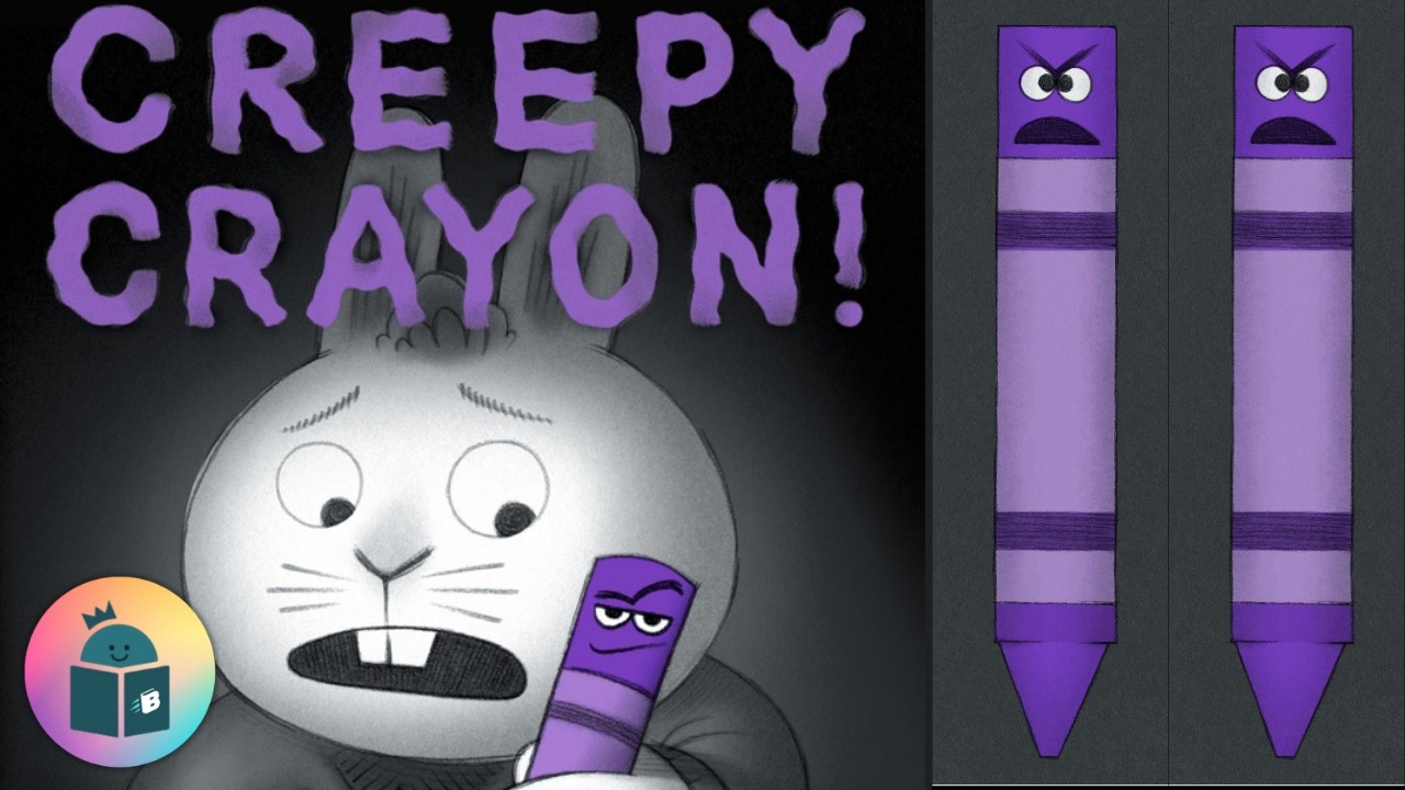🖍️Creepy Crayon! - Creepy Tales Book 3 Halloween Read Aloud