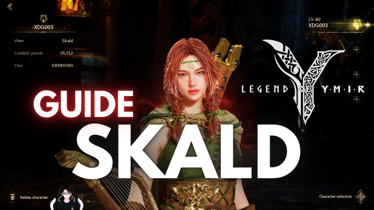 Legend of Ymir Global: Скальд — лучший класс для F2P? — Полный анализ навыков