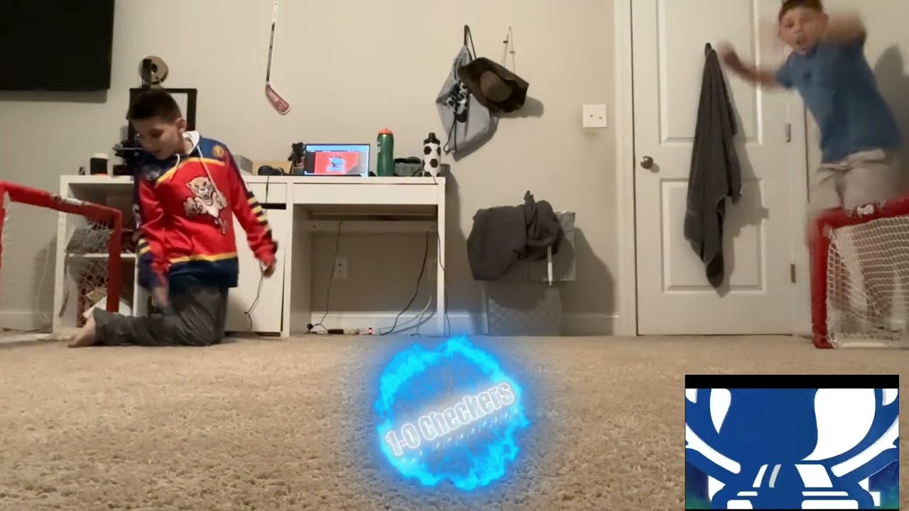 Knees hockey 